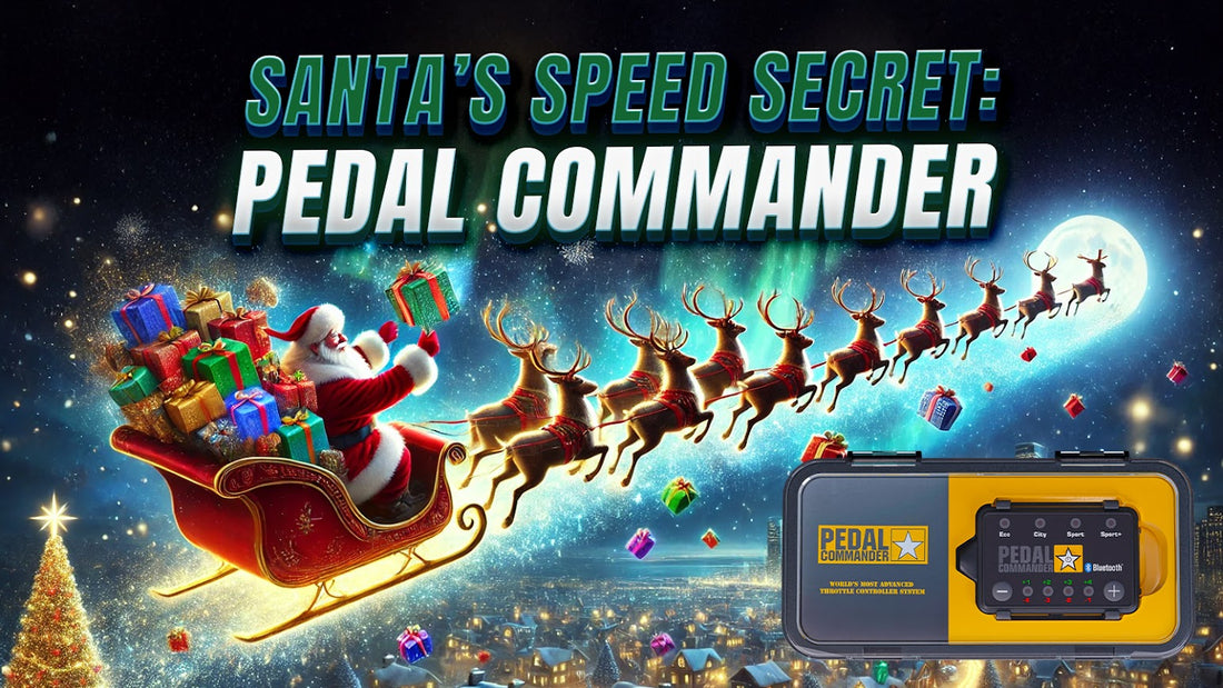 Santa's Speed Secret: Why Pedal Commander® is the Best Christmas Gift