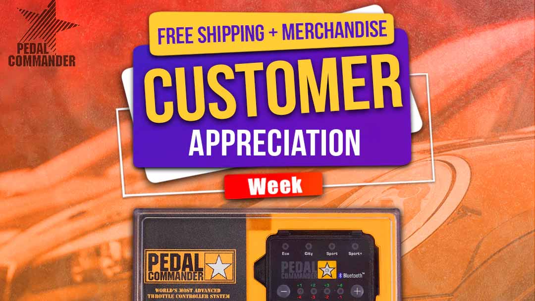 تخفيضات تقدير العملاء على Pedal Commander