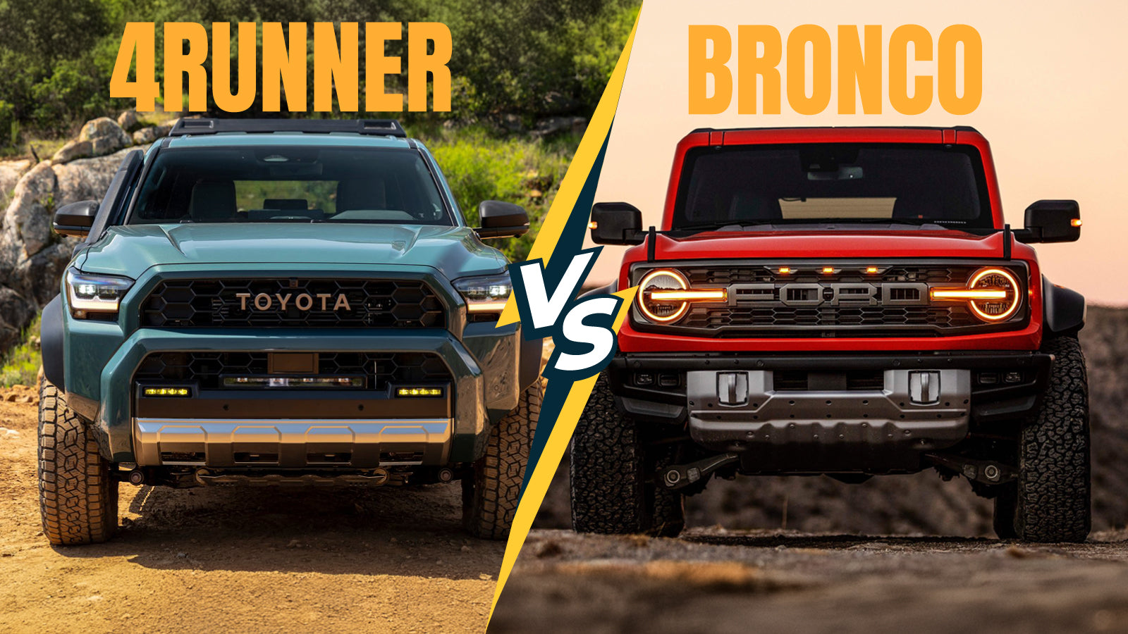 Ford Bronco vs. Toyota 4Runner: Which SUV Is the Best Overlander?