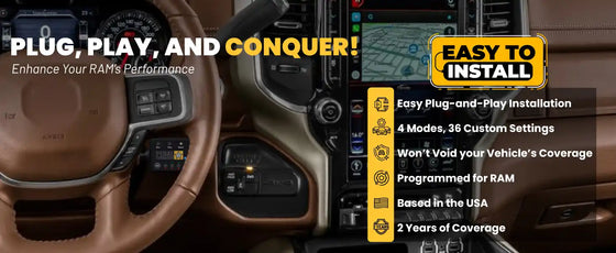 كيف يعمل PEDAL COMMANDER على تحسين RAM 1500؟