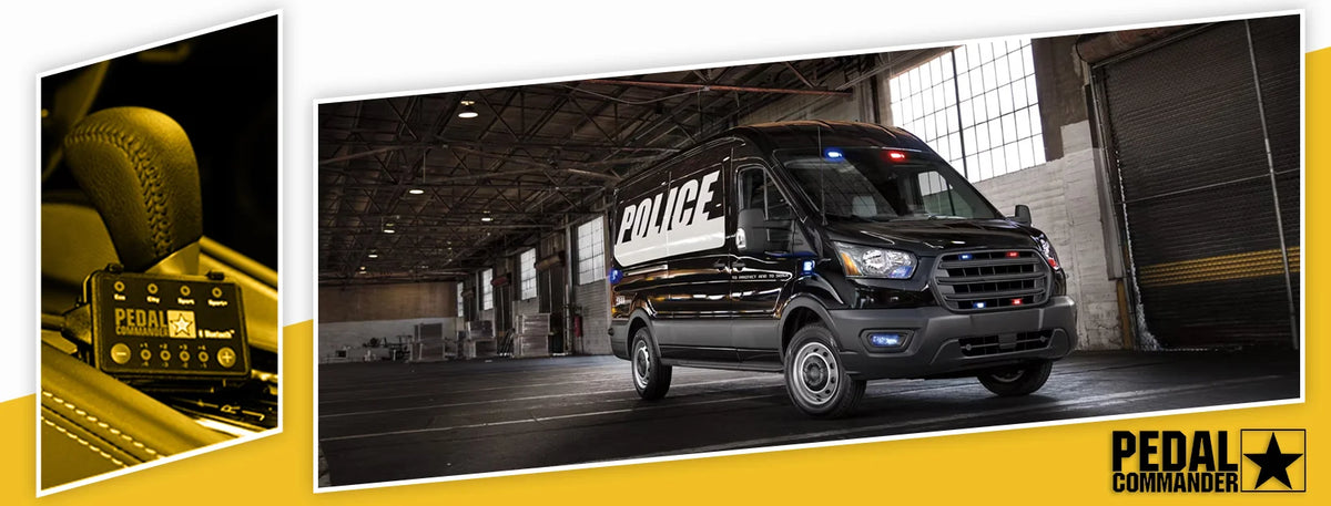 Pedal Commander لسيارة Ford Transit Prisoner Transport Vehicle