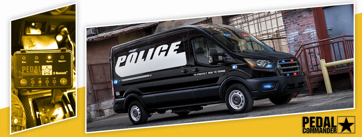 Pedal Commander لسيارة Ford Transit Prisoner Transport Vehicle