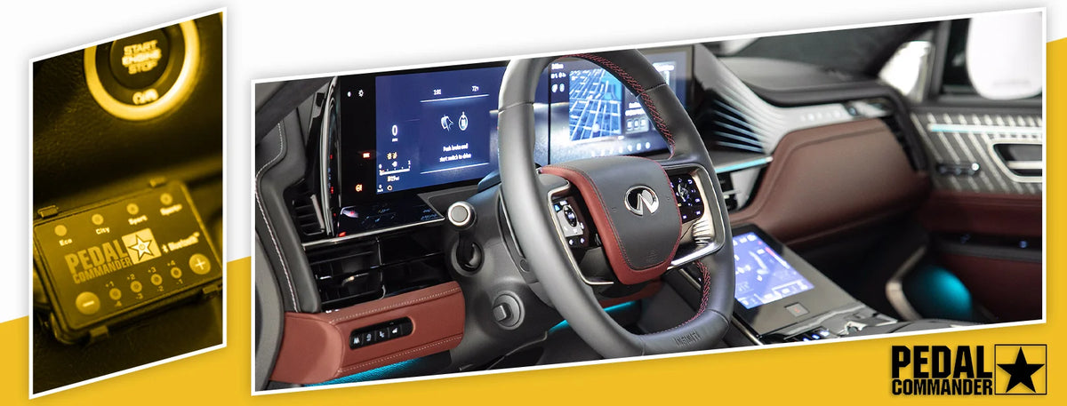 دواسة القيادة لسيارة إنفينيتي QX80 