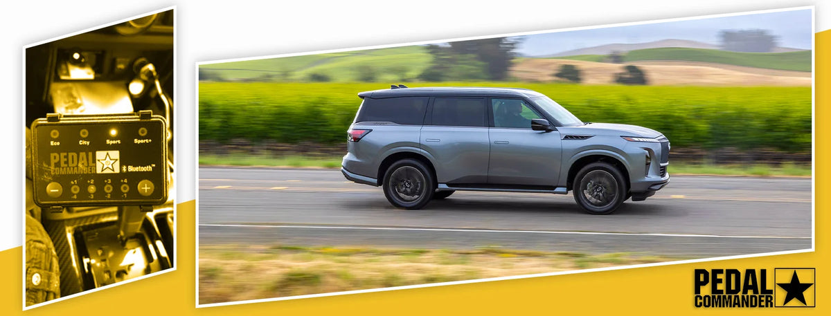 دواسة القيادة لسيارة إنفينيتي QX80 