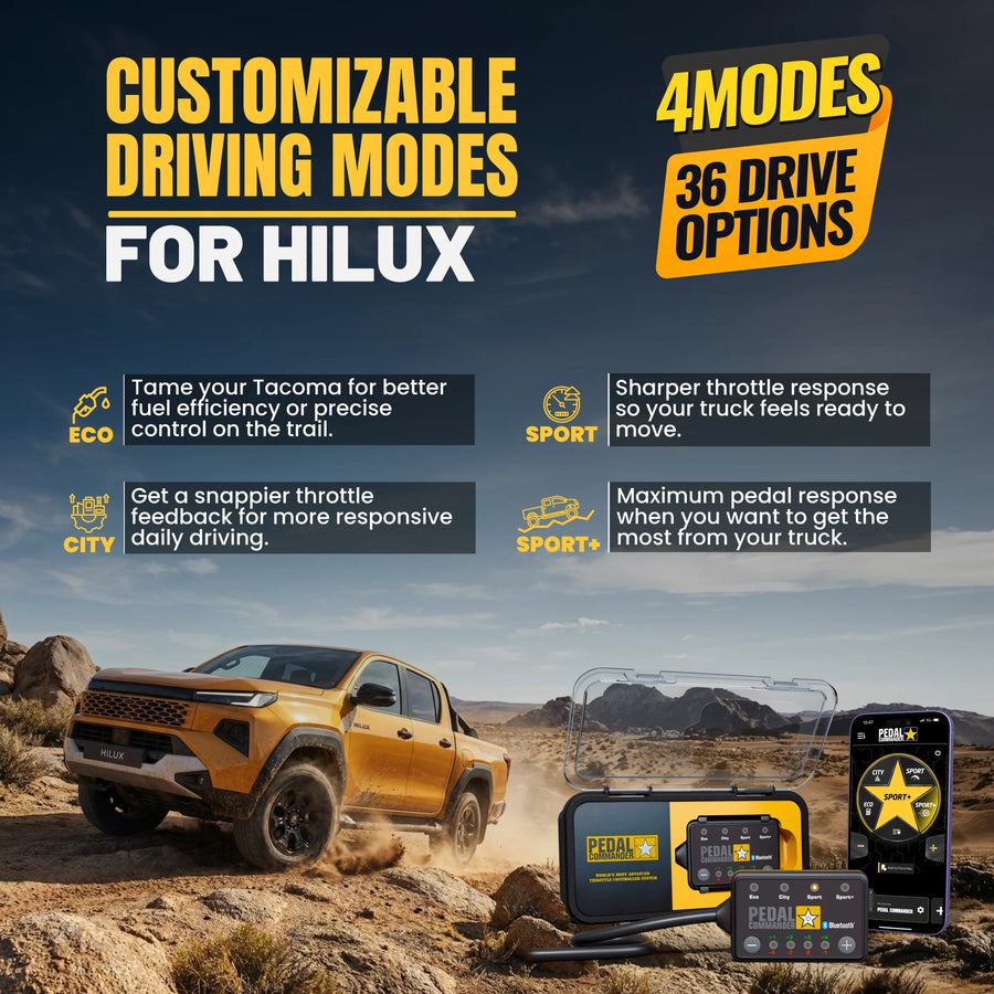 Pedal Commander لسيارة Toyota Hilux