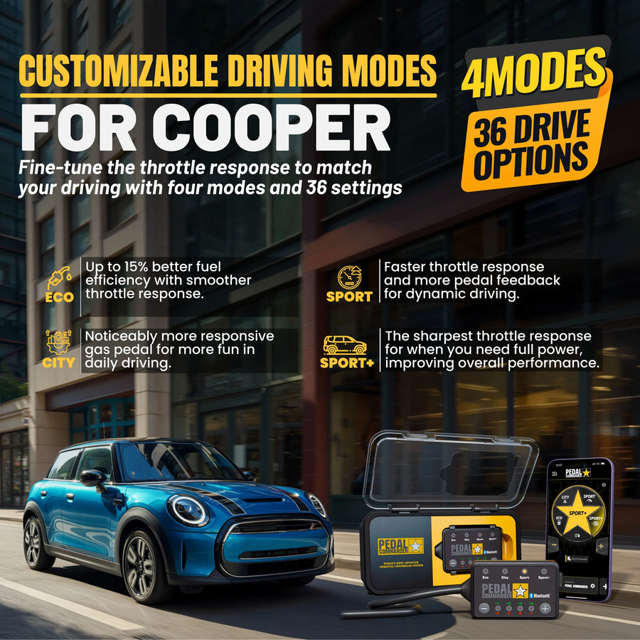 Pedal Commander لسيارة Mini Cooper