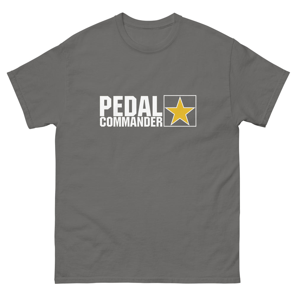 Pedal Commander charcoal t-shirt front