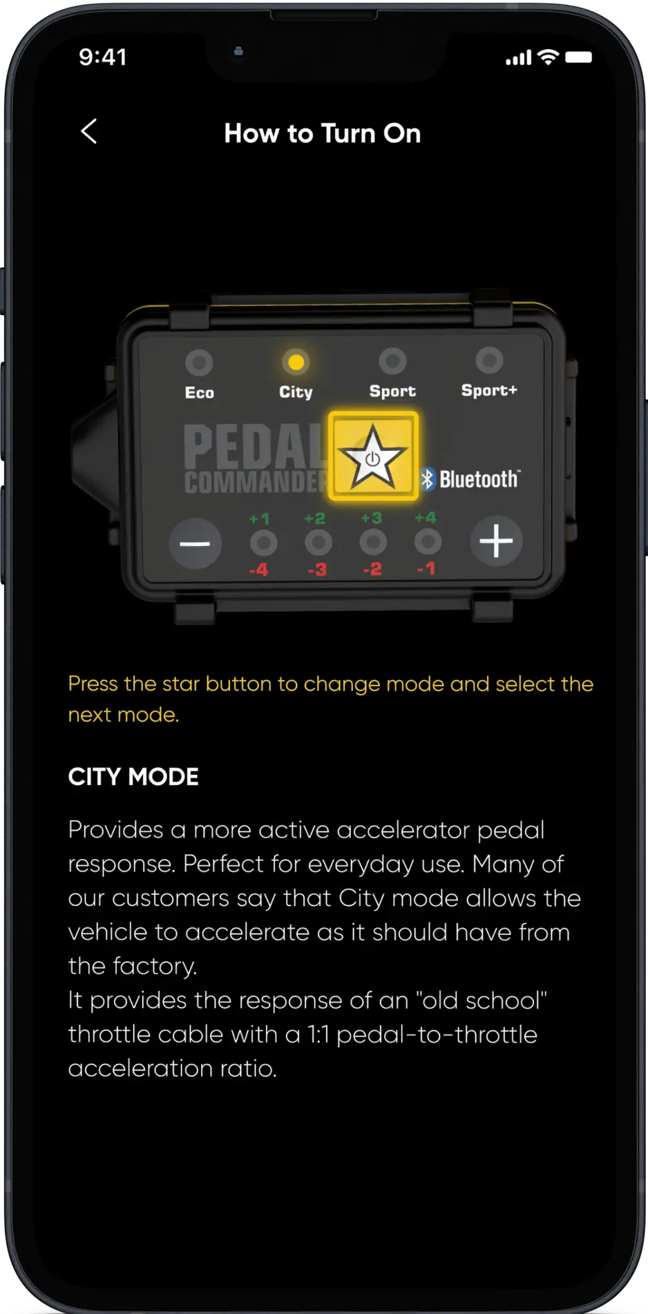 Driving Modes Guide