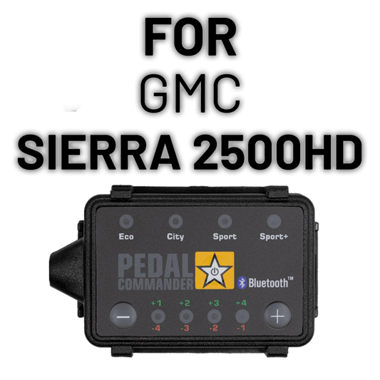 Solve your acceleration problems with Pedal Commander for GMC Sierra 2500HD