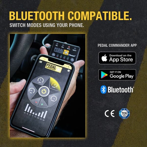 Merchant Pedal Commander PC15 is Bluetooth compatible and that means you can use it from your smartphones easily