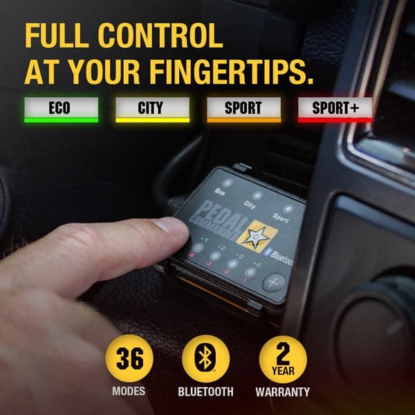 Merchant Pedal Commander PC09 has four modes and nine sensitivity modes in each to find the best driving experience